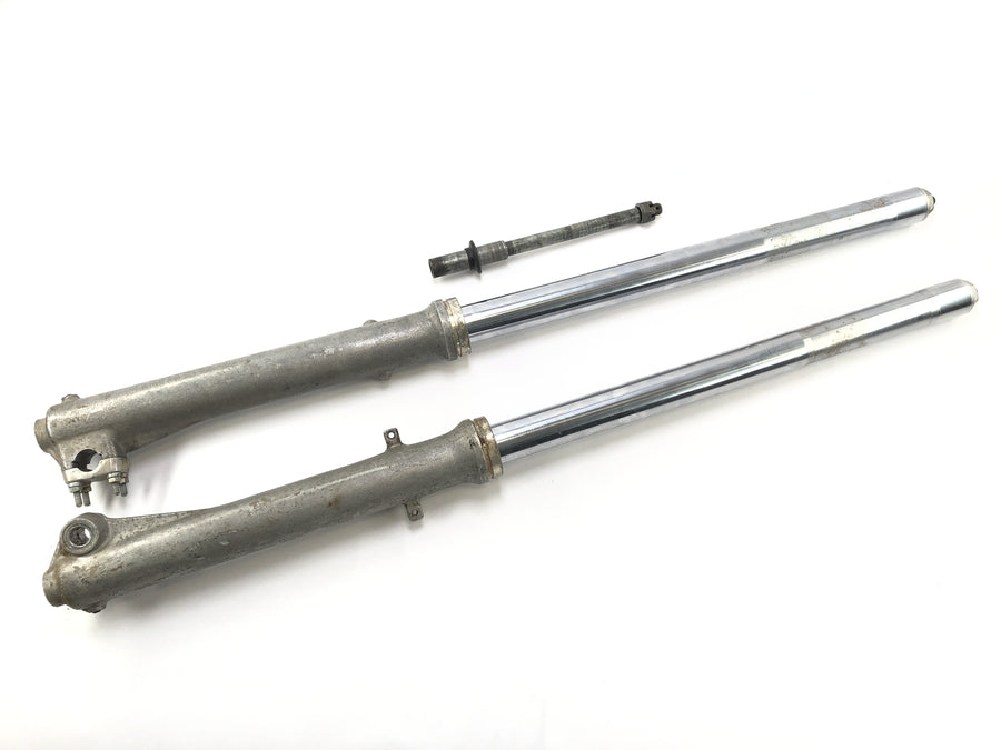 Yamaha XT 500 1U6 [1981] - forcella di sospensione Telegabel Fork con asse