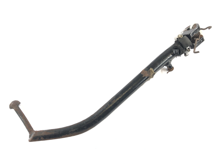 Triumph Bonneville T140V [1976] - support latéral avec un stand de ressort