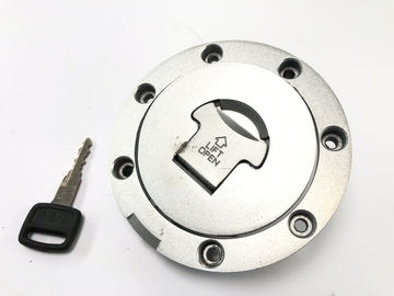Honda NSR 125 JC22 [1998] - fork bridge at the top with ignition lock Tank cover lock set with key - 0