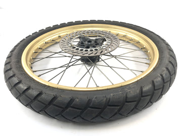 Honda NX 650 RD02 [1989] - front wheel wheel rim at the front with brake disc