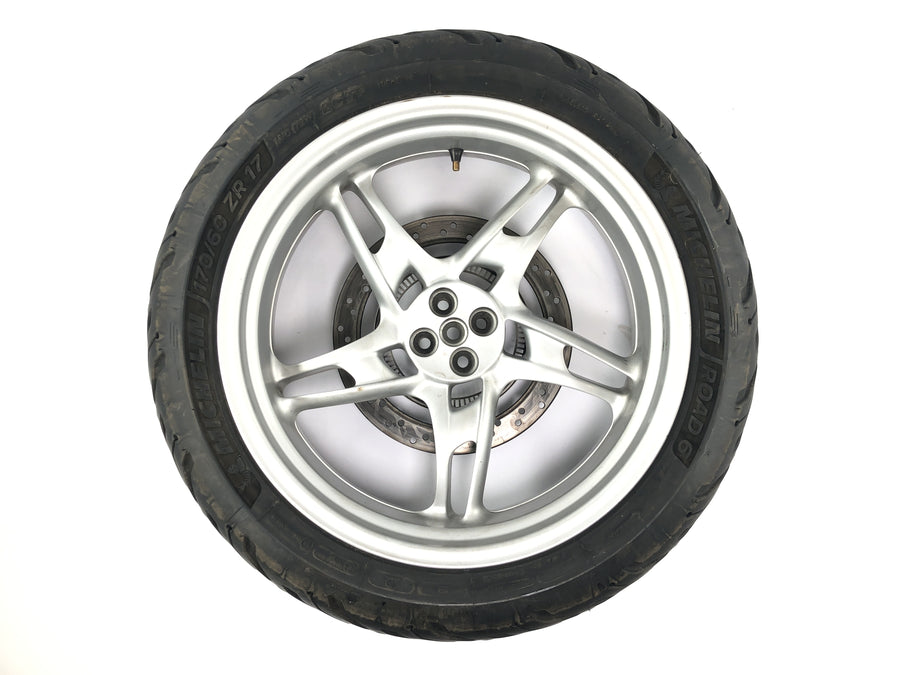 BMW R 1150 RS R22 [2003] - rear wheel rim wheel aluminum rim 5.00 x17"