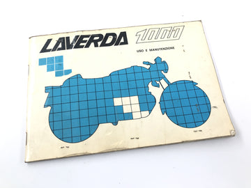 Laverda 1000 [1978] - Istruzioni per l'uso Manuale Uso e Manutenzione