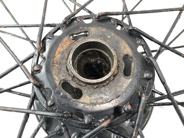 DKW NZ 250 [1938] - Ruota anteriore con raggi e mozzo. - 0