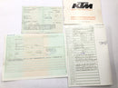 KTM 640 Adventure LC4 [2001] - cadre avec papiers-6