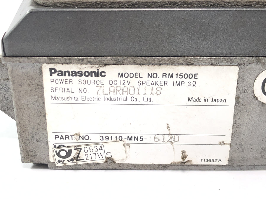 Honda GL 1500 Goldwing SC22 [1987] - Radio cassette radio audio system