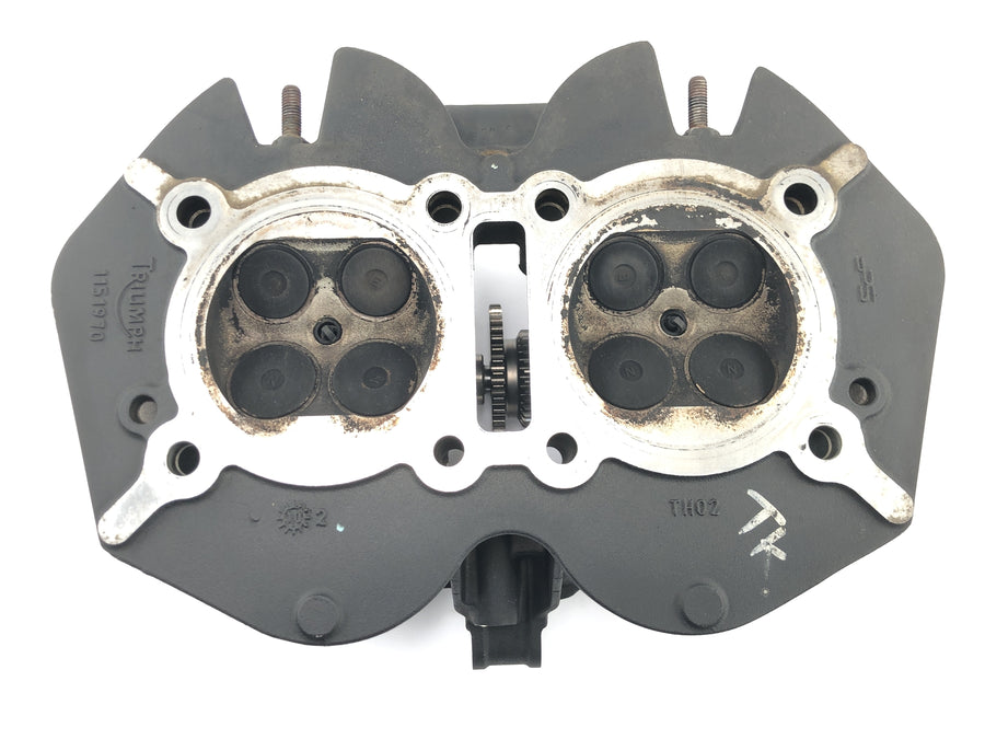Triumph Bonneville T100 986MF [2012] - Controllo della valvola della testata della valvola della testata