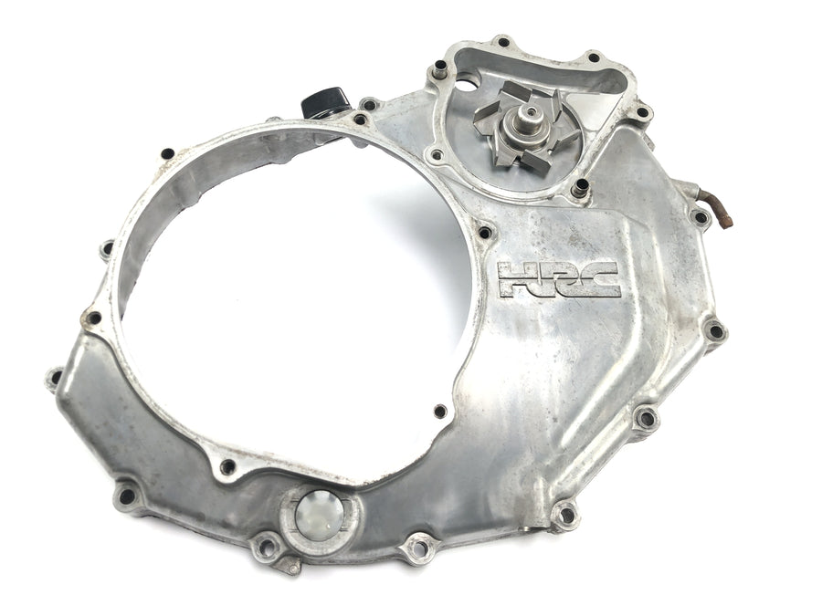 HONDA VTR 1000 SP 1 SC45 [2001] - couvercle d'embrayage à l'intérieur du carter moteur pompe à eau