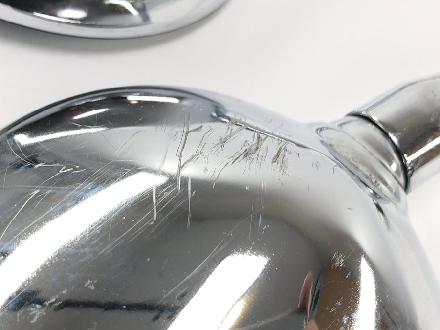 Kawasaki Zephyr 750 ZR750C [1994] - Mirror pair rearview mirror handlebar mirror chrome round