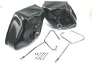 Kawasaki VN 1500 Mean Streak VN50T [2005] - Saddlebags leather side bags with bracket and fastening material-1