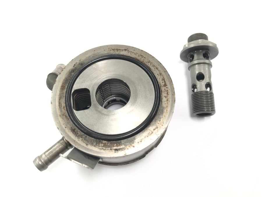 Honda CBR 900 RR Fireblade SC33 [2000] - Ölkühler Adapter Ölfilterhalter