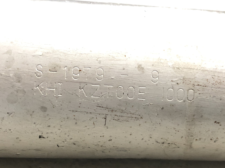 Kawasaki Z 1100 KZZ10A [1984] - Exhaust system silencer system