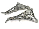 Yamaha FJ 1100 47E [1985] - Rast holder protective plate left right aluminum-3