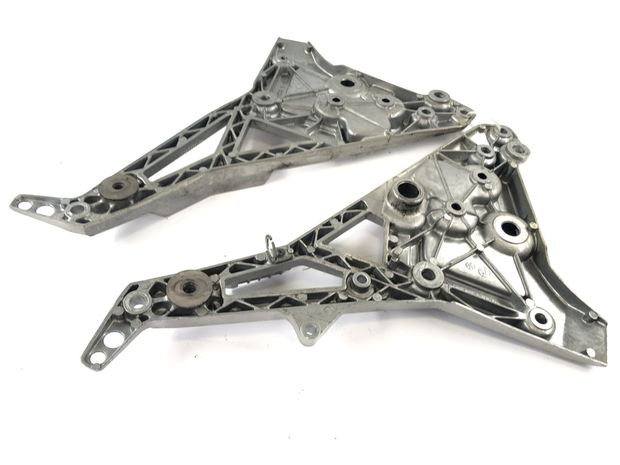 Yamaha FJ 1100 47E [1985] - Rast holder protective plate left right aluminum