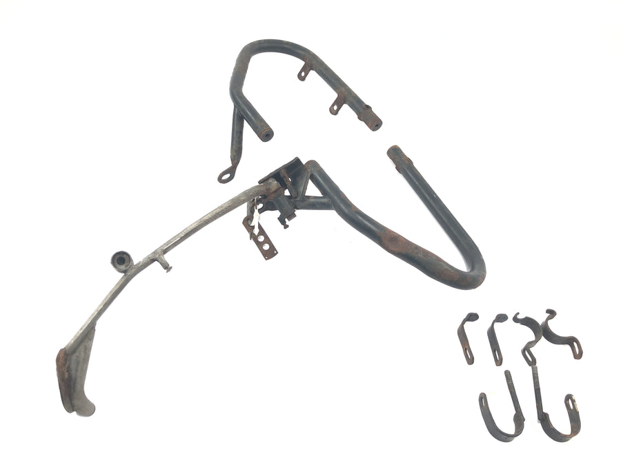 BMW R 100 GS 247E [1991] - Crash bar engine protection bar retaining set left right with side stand