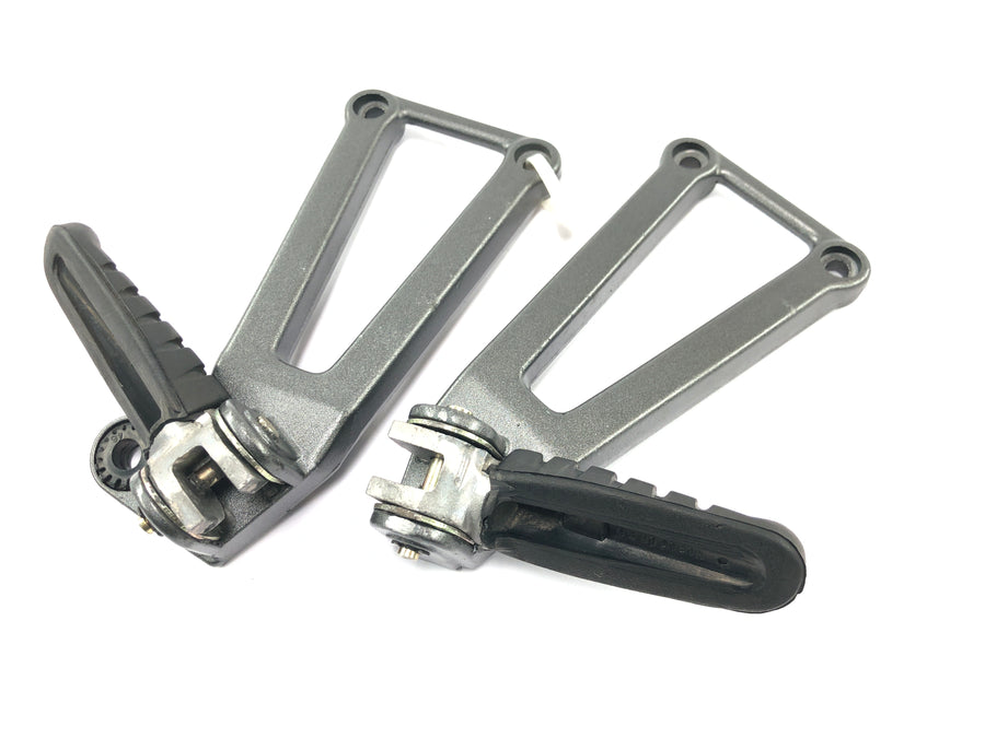 Cagiva Planet 125 [1998] - Passenger footrests with holder for rear passenger footrest holder pair