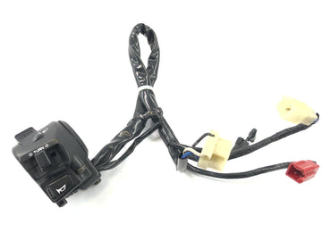 Honda SLR 650 RD09 [1997] - Interruttore del manubrio del montaggio manubrio sull'elemento di controllo dell'alloggiamento di controllo sinistro