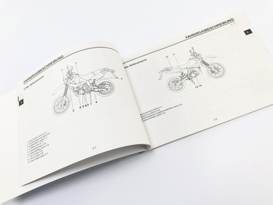 Yamaha DT 125 DE06 [2005] - Betriebanleitung