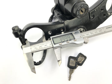 Kawasaki GPZ 1000 RX [1987] - Té de fourche supérieur 40 mm avec contacteur d'allumage - 0