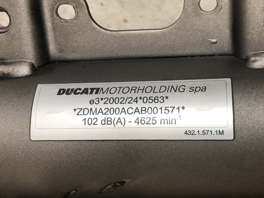 Ducati Multistrada 1200 S Touring [2009] - Cadre principal avec papiers