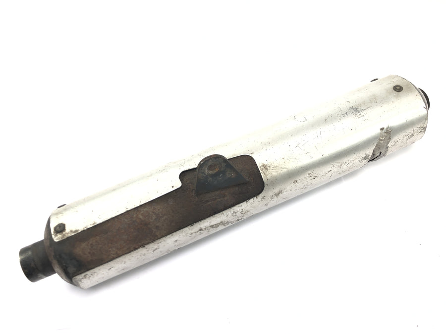 Suzuki RG 250 Gamma GJ21D [1987] - Silencer left exhaust rear silencer with scratch