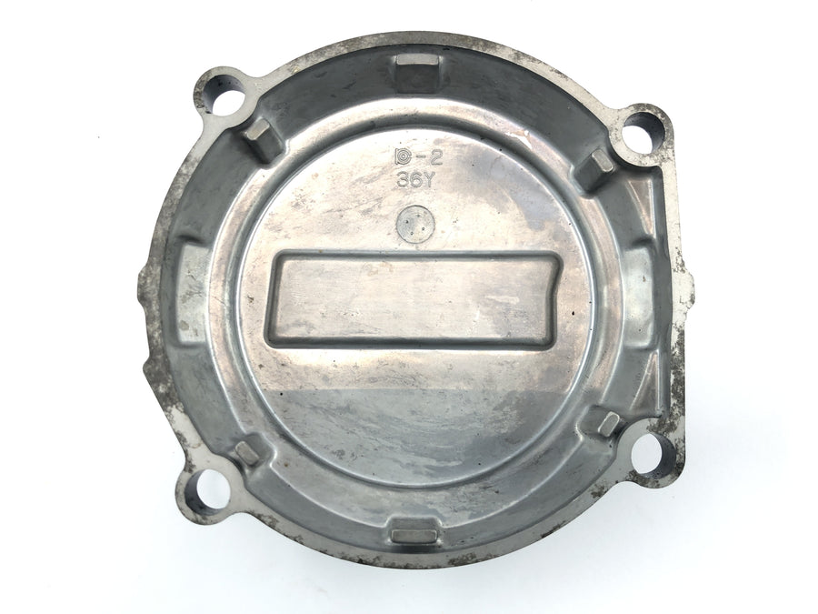 Yamaha XJR 1200 4PU [1996] - capot moteur gauche embout de vilebrequin couvercle générateur d'impulsions d'allumage