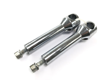 Kawasaki VN 800 VN800A [1996] - Supports de guidon pour rehausseur de guidon, paire chromée - 0