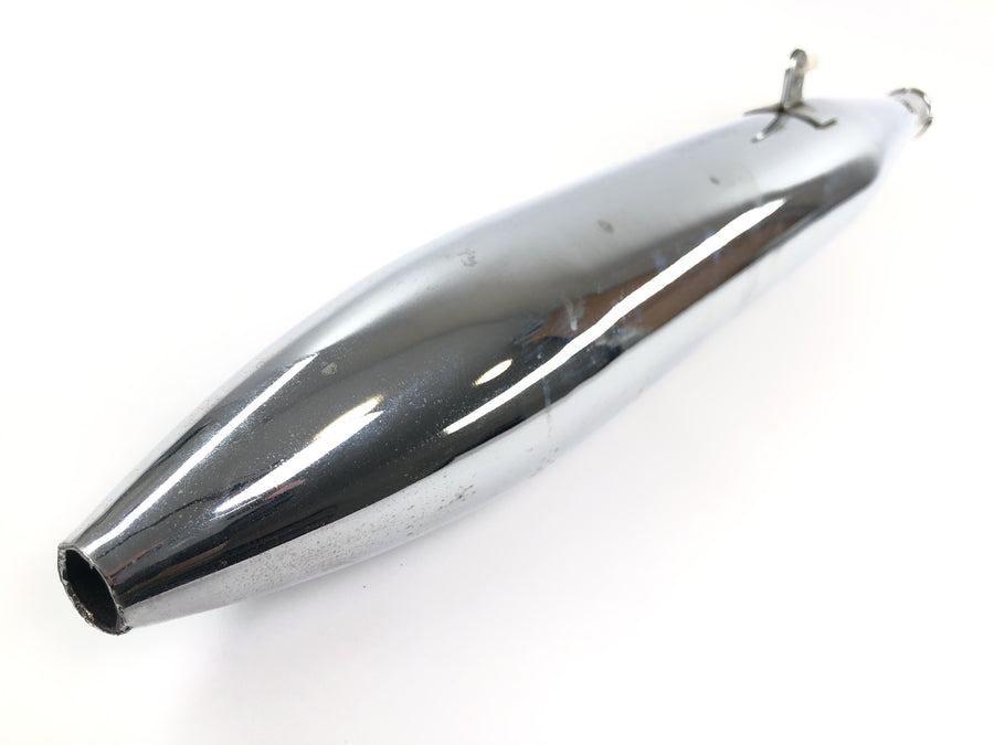 Moto Guzzi V7 Special [1971] - silenziatore di scarico posteriore destro cromato