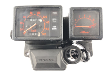 Honda XL 600 LM PD04 [1989] - compteur de vitesse du cockpit et compteur rotatif avec support - 0