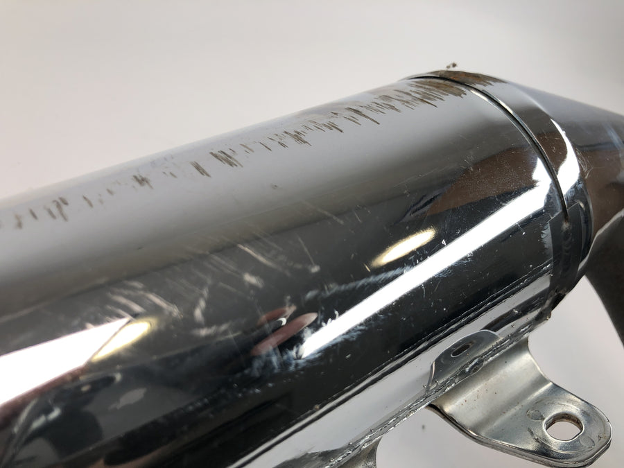 Suzuki Intruder VL 1500 AL [2000] - Exhaust silencer muffler silencer chrome cylinder rear