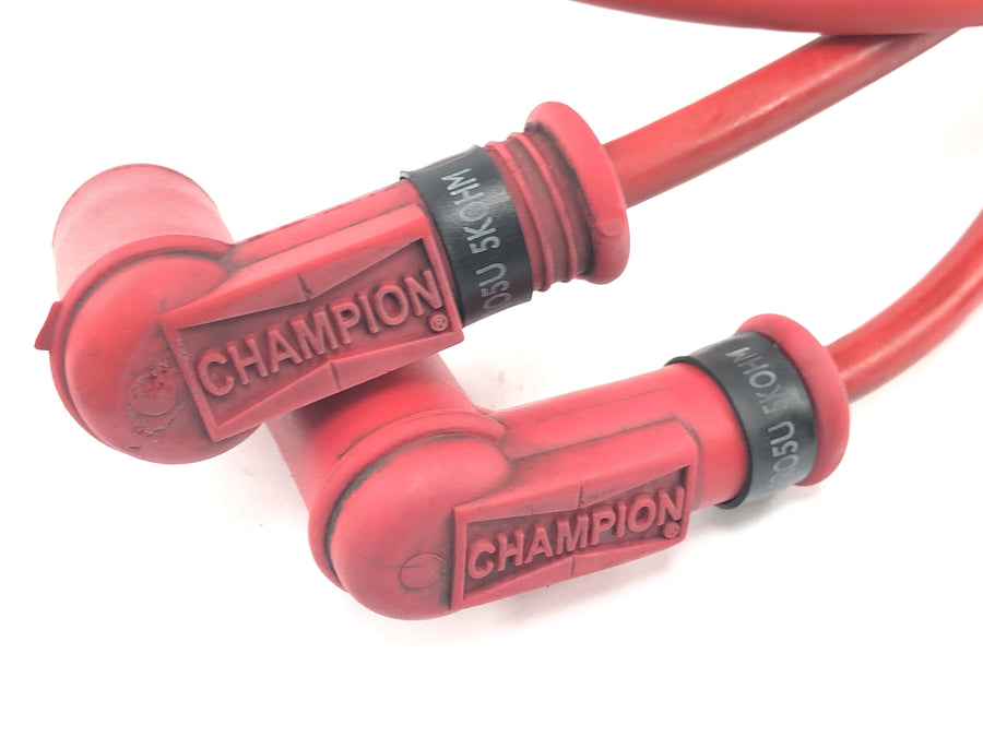 Moto Guzzi V11 Sport [1999] - Ignition cable ignition cable spark plug connector Champion red