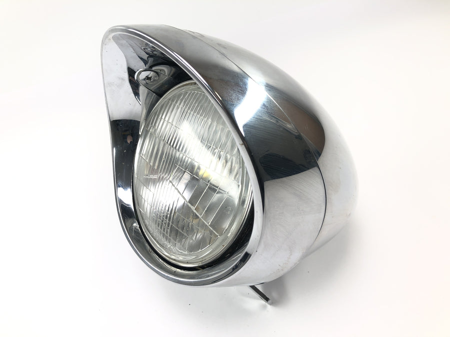 Honda VTX 1800 SC46 [2004] - Lampada faro anteriore cromata con alloggiamento lampada