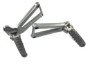 Cagiva Planet 125 [1998] - Passenger footrests with holder for rear passenger footrest holder pair-2