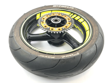 Husqvarna TE 610 H6 8AE [Suzuki RGV 250] - Wheel rim tire set front wheel 3.50 x 17 rear wheel 4.50 x 17 set with mock copy - 0