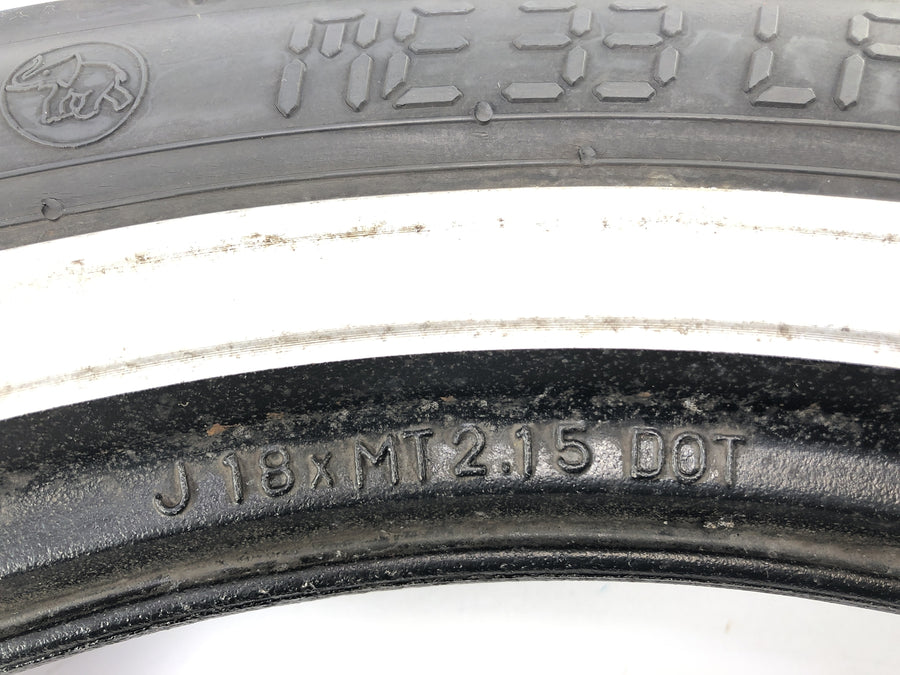 Yamaha RD 350 YPVS 31K [1984] - Front wheel rim with brake discs