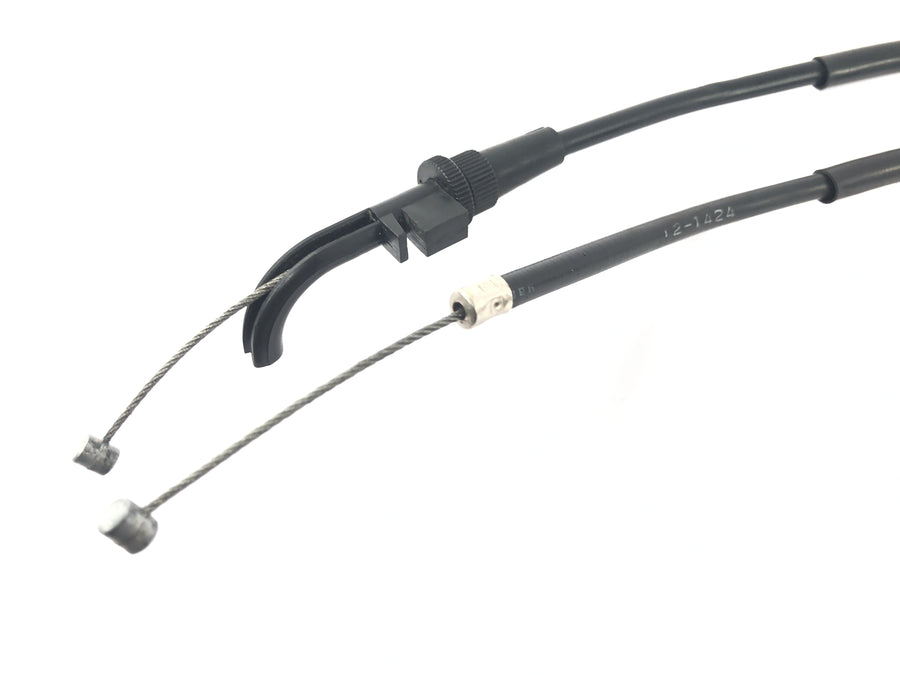 Kawasaki ZXR 400 ZX400L [1992] - Throttle cable bowden cable gas bowden cable opener and closer