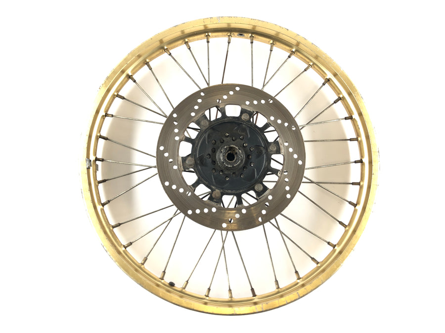Yamaha XT 600 Zentere 34L [1985] - RIM Ruota anteriore oro con disco freno 1.60 x 21 "