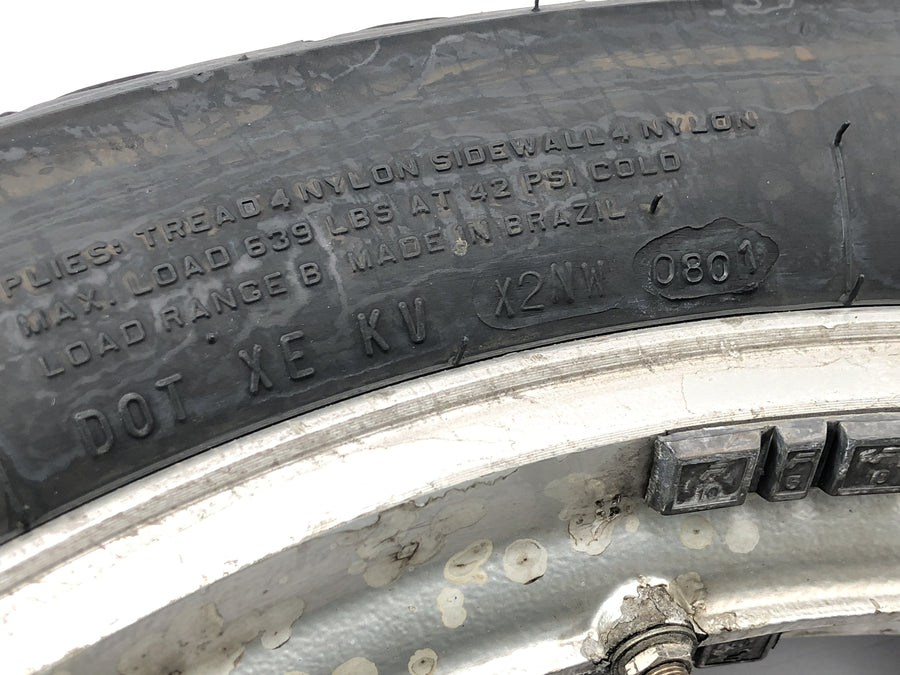 MOTO GUZZI CALIFORNIA 2 1000 VT [1982] - Rear wheel rim wheel 2.15 x 18"