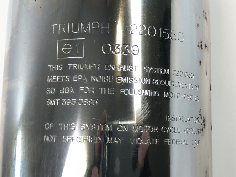Triumph Thunderbird 900 T309RT [1995] - Auspuff Endschalldämpfer Auspufftopf rechts