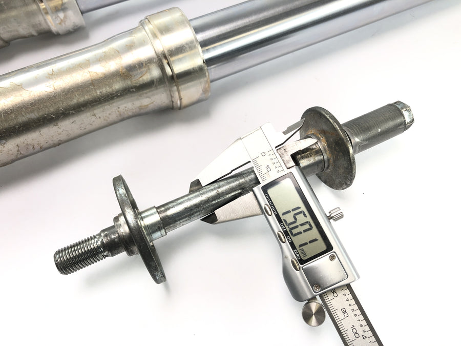 Kawasaki KX 250 [1982] - Fork Telegabel con forcella telescopica della forcella anteriore dell'asse