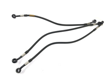 Kawasaki ZRX 1200 S ZRT20A [2002] - brake hose brake line kit 3 -part steel flex