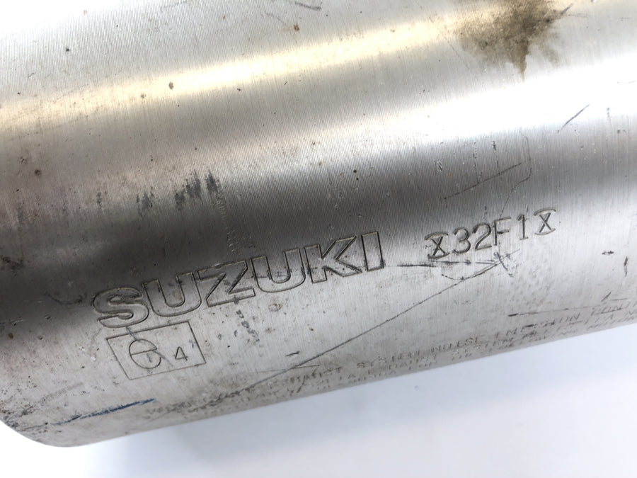 Suzuki GSF 1200 S Bandit WVA9 [2003] - Silk absorber exhaust with signs of wear
