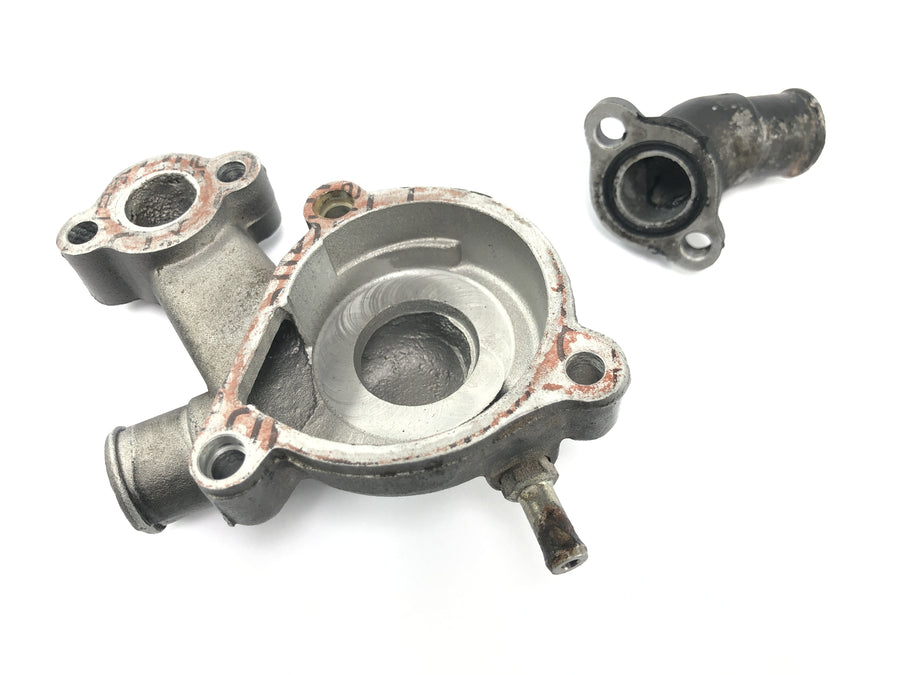 Husqvarna TE 610 H6 8AE [TE 570 H7] - Water pump cover coolant pump housing with coolant flange
