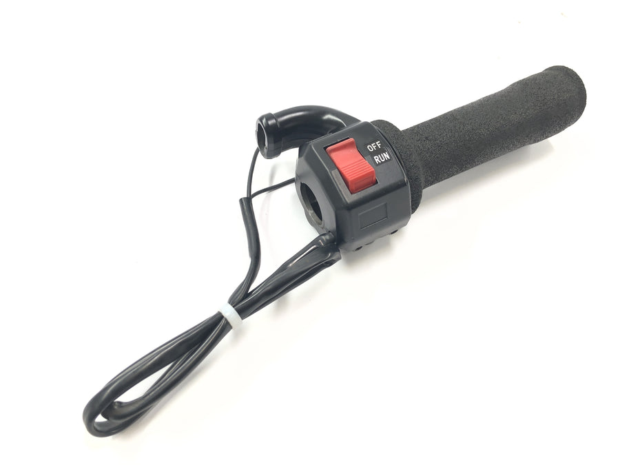 Yamaha XT 600 Z Ténéré 55W [1986] - handlebar fitting handlebar switch on the right with gas handle r