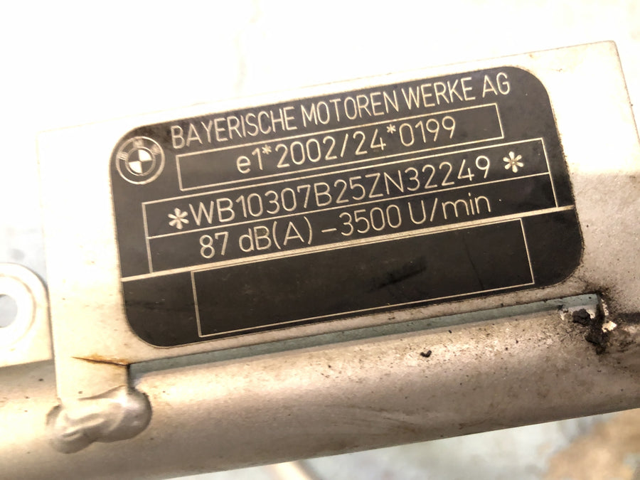 BMW R 1200 GS R12 K25 [2003] - Cadre avec papiers