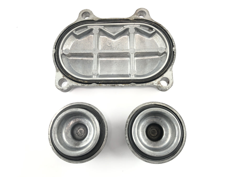 Yamaha XTZ 660 3YF [1992] - Ventildeckel Satz Deckel Stopfen Motordeckel