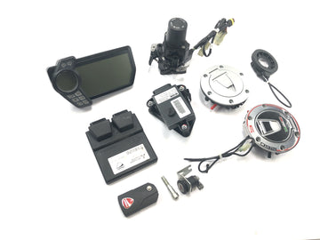 Ducati Multistrada 1200 S Touring [2009] - Kit de serrures, antidémarrage, antidémarrage, ECU, capteur de compteur de vitesse - 0