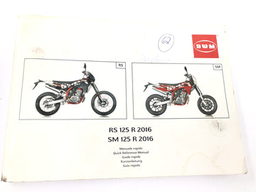SWM SM 125 R [2018] - Operating instructions manual multilingual