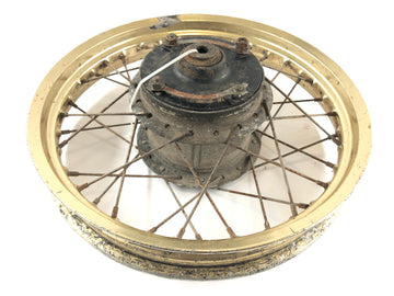 Yamaha XT 600 Zentere 34L [1985] - rim rear wheel Gold 2.50 x 18 "