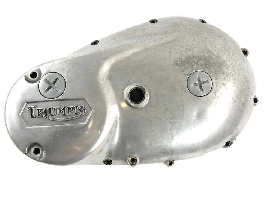 Triumph Bonneville T140V [1976] - Coperchio di accoppiamento del coperchio del motore a sinistra
