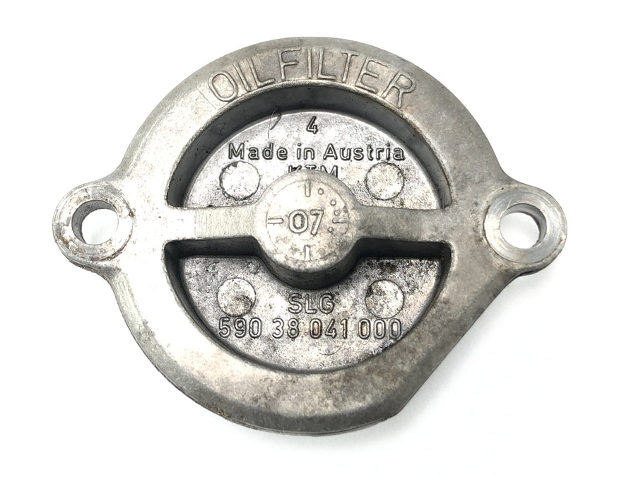 KTM 950 SM LC8 [2008] - Ölfilterdeckel Motordeckel